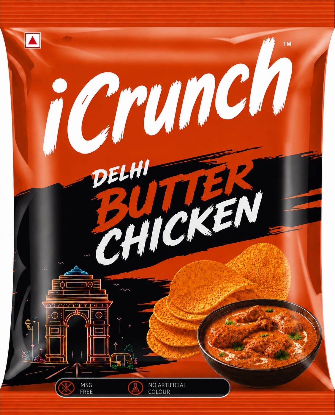 iCrunch Delhi Butter Chicken packet